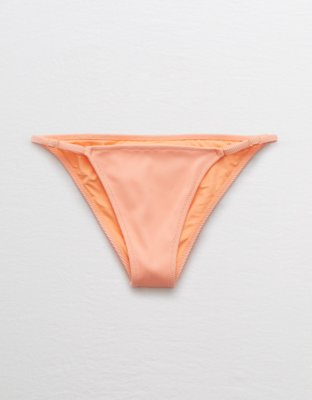Aerie Ribbed Cheeky String Bikini Bottom