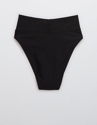 Aerie Bottom de bikini Cheeky de corte alto superpuesto