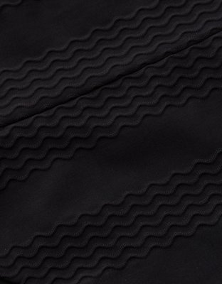 Aerie Jacquard High Cut Cheeky Bikini Bottom