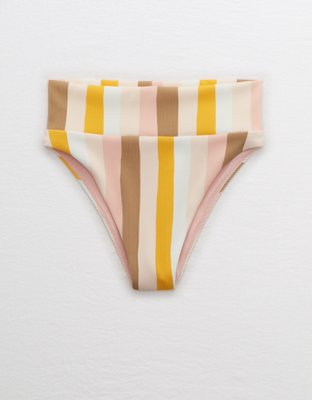 Низ бикини Cut, крой чики, в рубчик — Aerie — фото 3