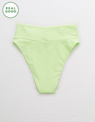 Aerie High Cut Cheeky Bikini Bottom