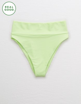 Aerie High Cut Cheeky Bikini Bottom