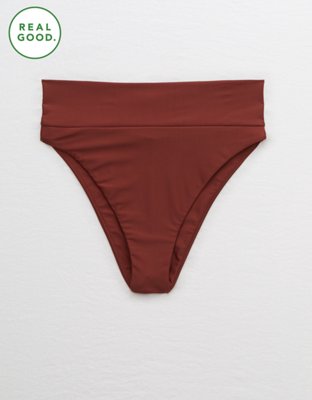 Aerie High Cut Cheeky Bikini Bottom