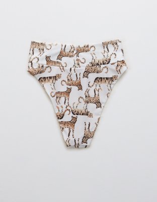Aerie High Cut Cheeky Bikini Bottom