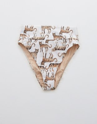 Aerie High Cut Cheeky Bikini Bottom