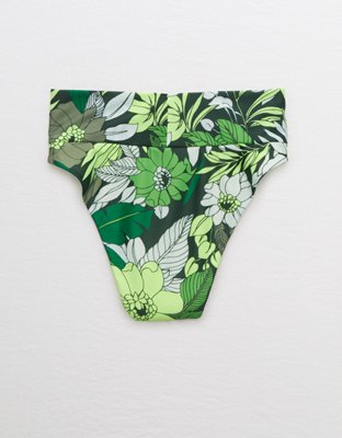 Aerie High Cut Cheeky Bikini Bottom