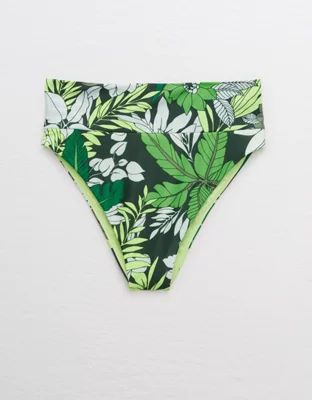 Aerie High Cut Cheeky Bikini Bottom