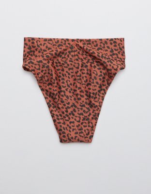 Низ бикини Leopard Cut, крой чики — Aerie — фото 4