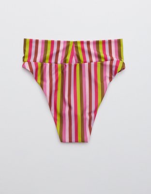 Aerie High Cut Cheeky Bikini Bottom