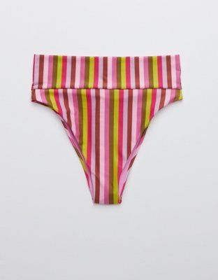 Aerie High Cut Cheeky Bikini Bottom