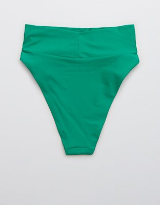 Aerie High Cut Cheeky Bikini Bottom