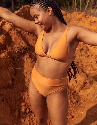 Aerie High Cut Cheeky Bikini Bottom
