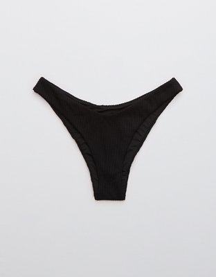 Aerie Waffle Super High Cut Cheekiest Bikini Bottom
