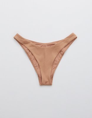 Aerie Waffle Super High Cut Cheekiest Bikini Bottom