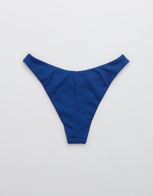 Aerie Waffle Super High Cut Cheekiest Bikini Bottom