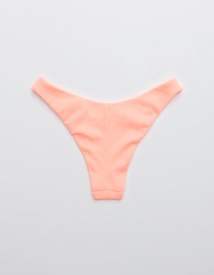 Aerie Waffle Super High Cut Cheekiest Bikini Bottom