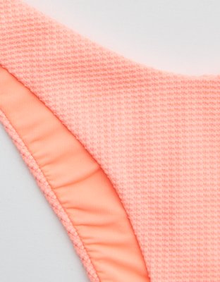 Aerie Waffle Super High Cut Cheekiest Bikini Bottom