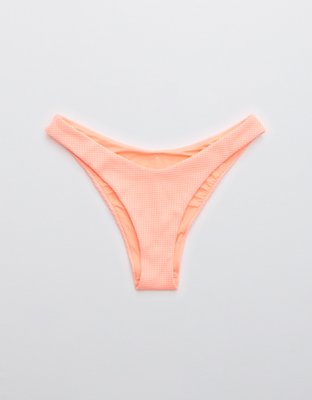 Aerie Waffle Super High Cut Cheekiest Bikini Bottom