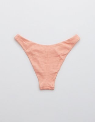 Aerie Waffle Super High Cut Cheekiest Bikini Bottom
