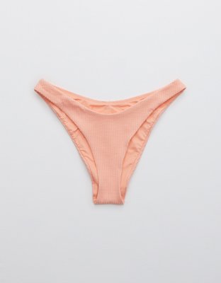Aerie Waffle Super High Cut Cheekiest Bikini Bottom