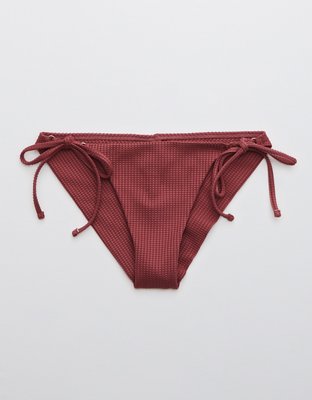Aerie Waffle Tie Cheekier Bikini Bottom