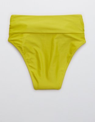 Aerie Twist High Cut Cheeky Bikini Bottom