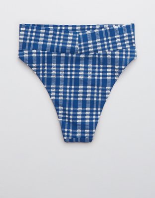 Низ бикини Plaid Cut, крой чики — Aerie — фото 4