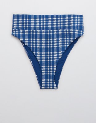 Низ бикини Plaid Cut, крой чики — Aerie — фото 3