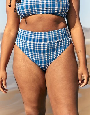 Checkered cheap swimsuit bottoms