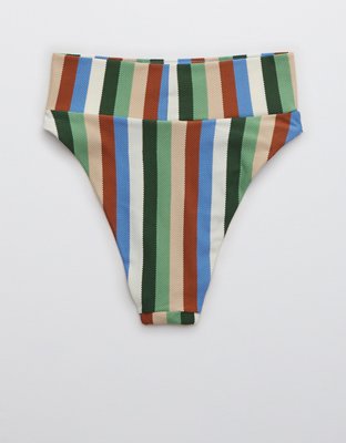 Низ бикини Pique Cut, крой чики — Aerie — фото 4