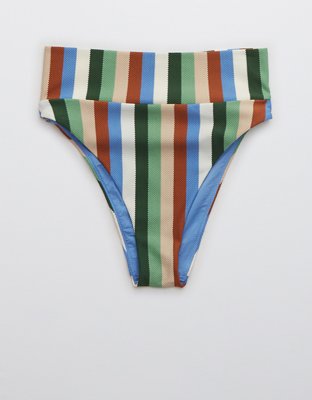 Низ бикини Pique Cut, крой чики — Aerie — фото 3