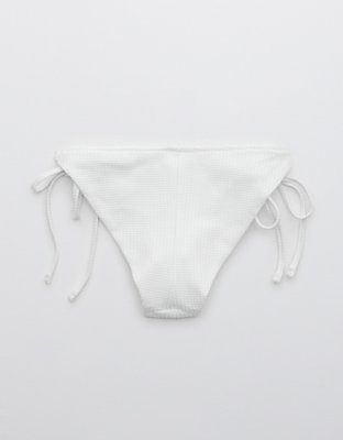 Aerie Waffle Tie Cheekier Bikini Bottom