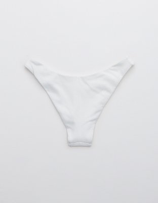 Aerie Waffle Super High Cut Cheekiest Bikini Bottom