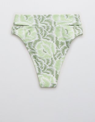 Низ бикини Printed Split Cut, крой чики — Aerie — фото 4