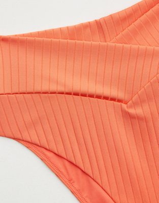 Низ бикини Cut, крой чики, в рубчик — Aerie — фото 6