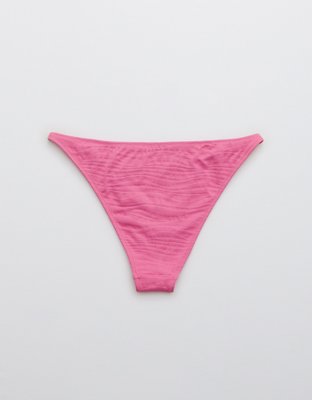 Aerie Jacquard Cheeky Bikini Bottom