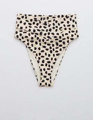 Низ бикини Pique Crossover Cut, крой чики — Aerie — фото 3