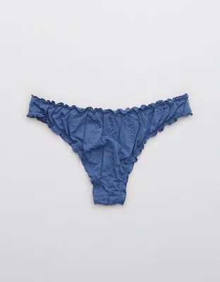 Aerie Eyelet Cheeky Bikini Bottom