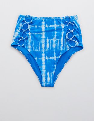 Shop Aerie No Show Colorblock Cheeky Underwear online