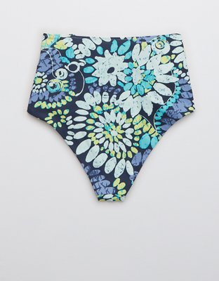 Aerie Cut Out High Waisted Cheeky Bikini Bottom