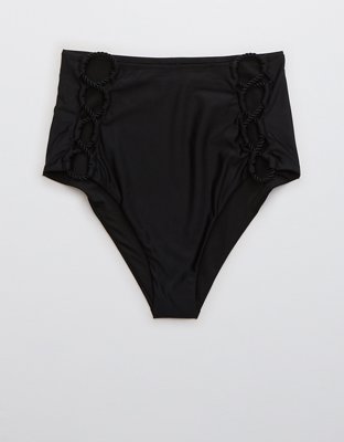 Aerie Cut Out High Waisted Cheeky Bikini Bottom