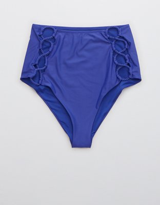 Aerie Cut Out High Waisted Cheeky Bikini Bottom