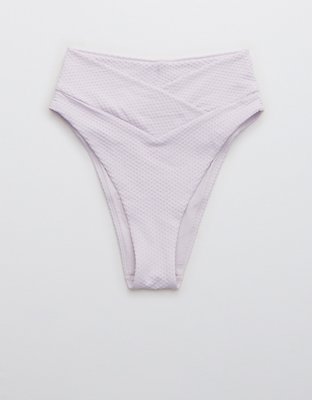 Низ бикини Jacquard Crossover Cut, крой чики — Aerie — фото 3