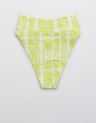 Aerie Crossover High Cut Cheeky Bikini Bottom