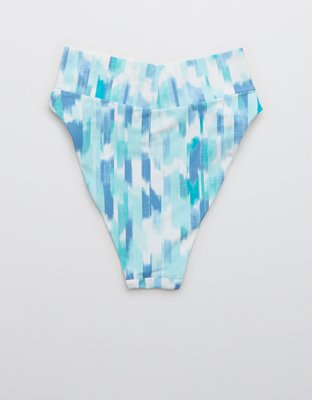 Aerie Crossover High Cut Cheeky Bikini Bottom