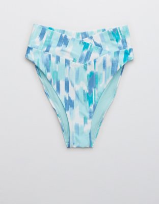 Aerie Crossover High Cut Cheeky Bikini Bottom