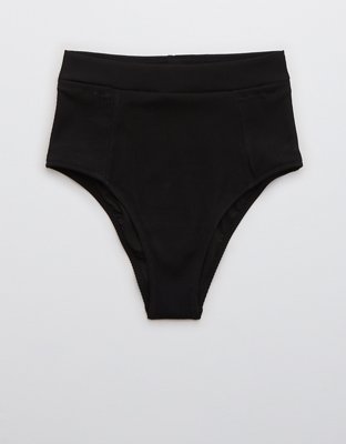 Cheeky High Leg Knickers in black - Snag – Snag US