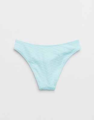 Aerie Jacquard Cheeky Bikini Bottom