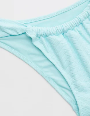 Aerie Jacquard Cheeky Bikini Bottom