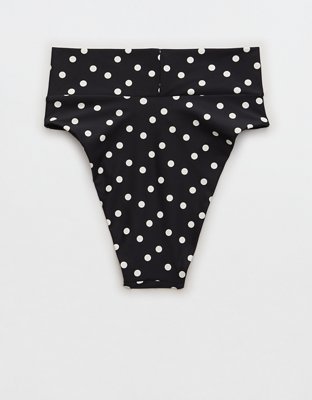 Aerie Crossover High Cut Cheeky Bikini Bottom